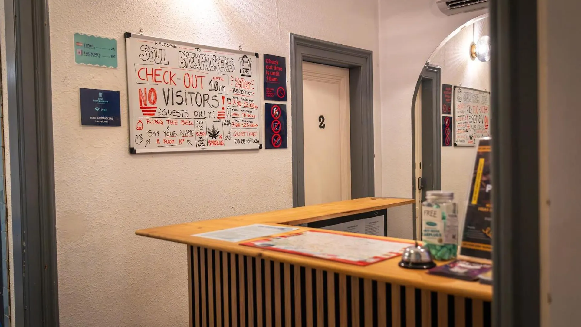 Hostal Albergue Soul Backpackers Barcelona España